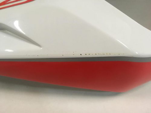 RS 125 Tail fairing Red-White RHS 2