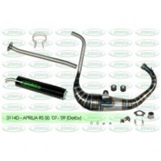 Jollymoto Exhaust Carbon 0114 RS 50 50cc (D50B engine)