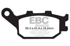 EBC Sintered Brakepads Rear FA 174HH Honda CBR 600RR '05-'17