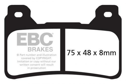 EBC Sintered Brakepads Front FA 390HH Honda CBR 600RR '05-'17